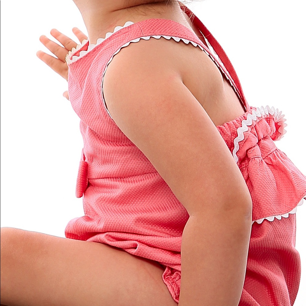 Janie & Jack ruffled romper